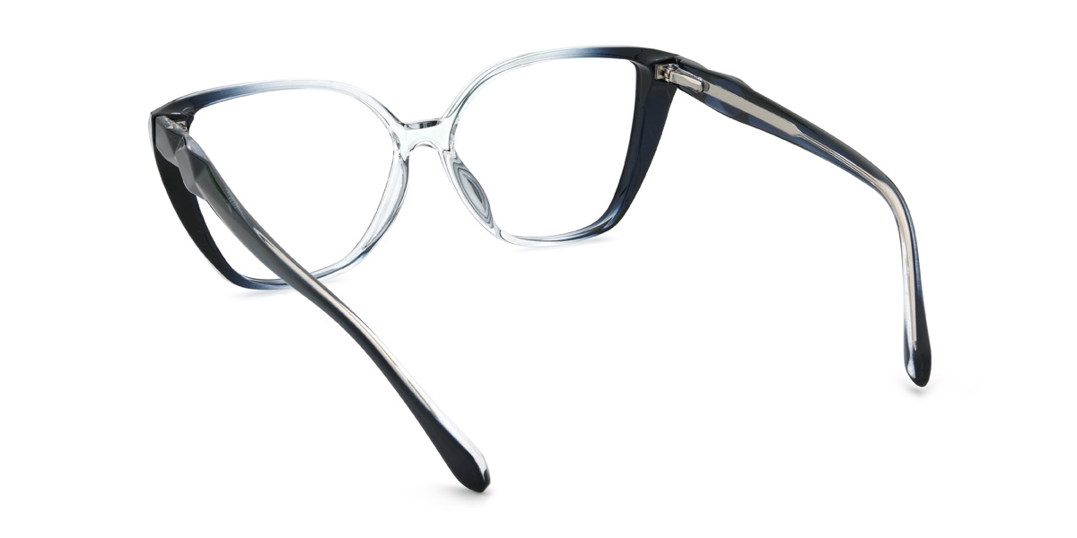 Gradient Blue Eliyanah Glasses - Square Glasses