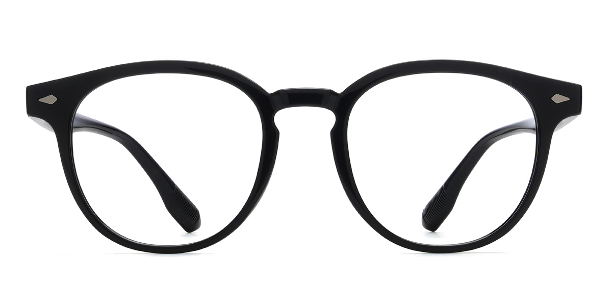 Fekete Jersey - Round Glasses