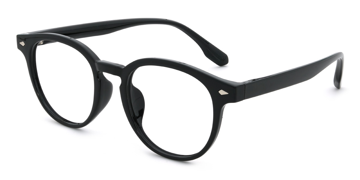 Fekete Jersey Szemüveg - Round Glasses