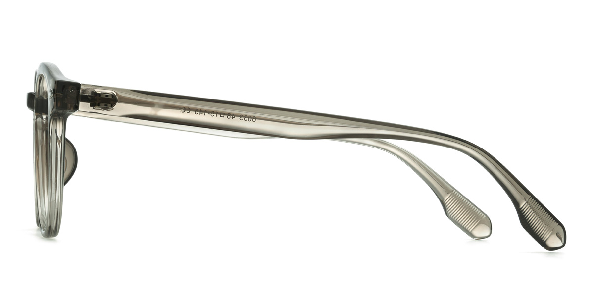 Grey Jersey Glasses - Round Glasses