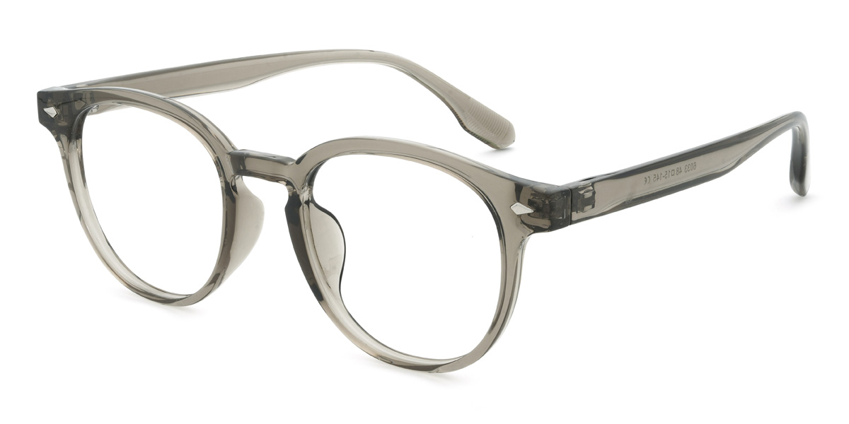 Grey Jersey Glasses - Round Glasses