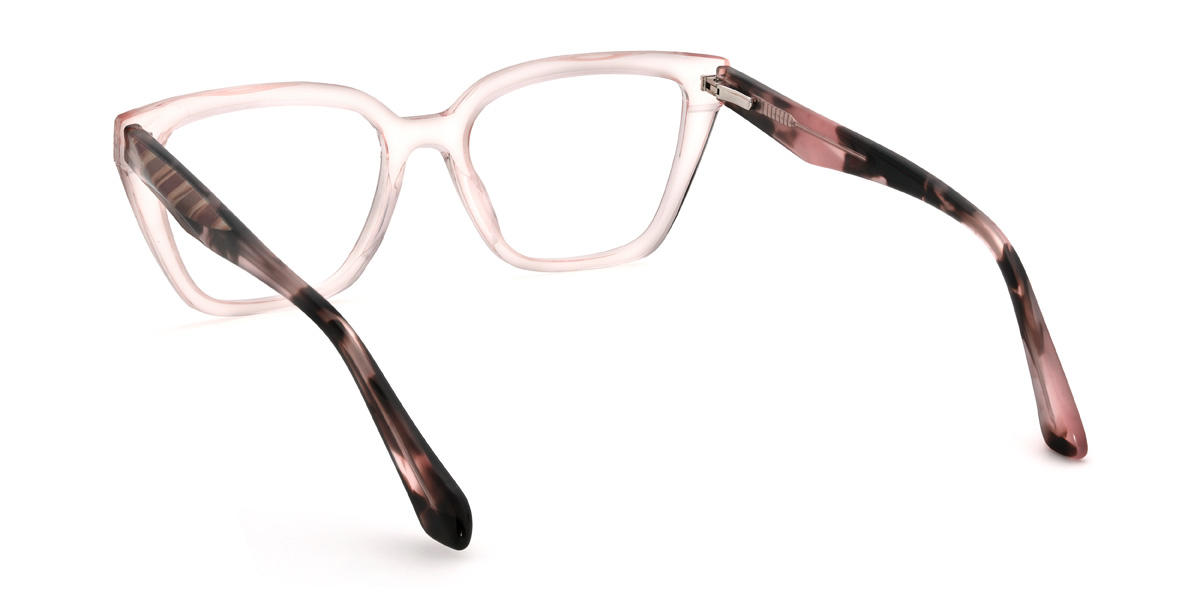 Light Pink Advika Glasses - Cat Eye Glasses