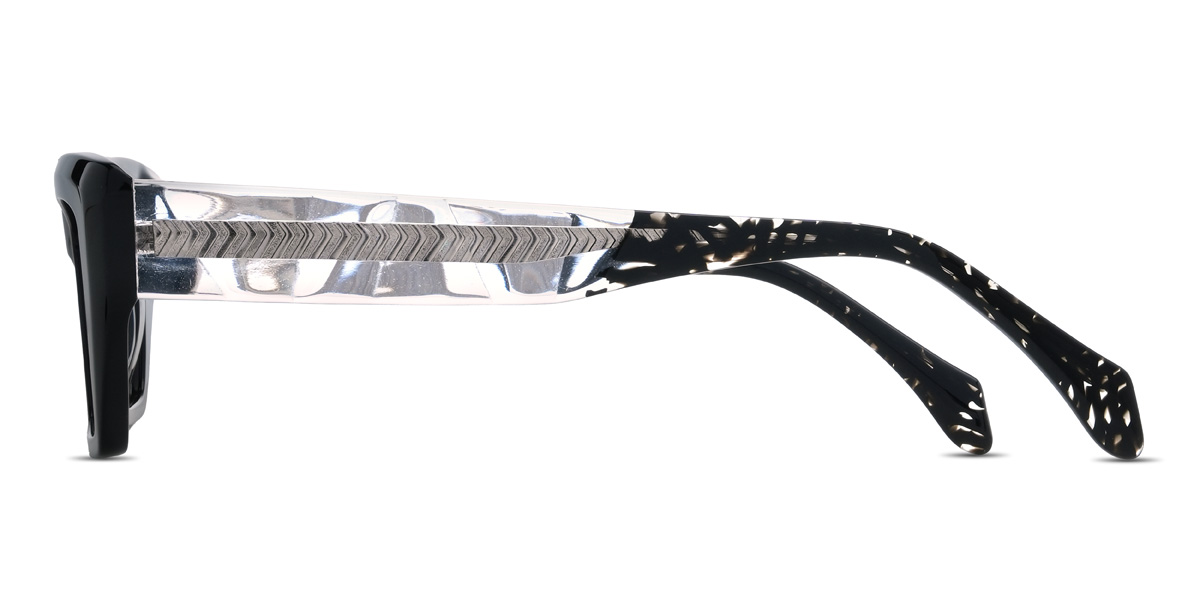 Black Mattie Glasses - Cat Eye Glasses
