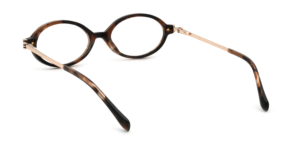 Tortoiseshell Seraphina Glasses - Oval Glasses