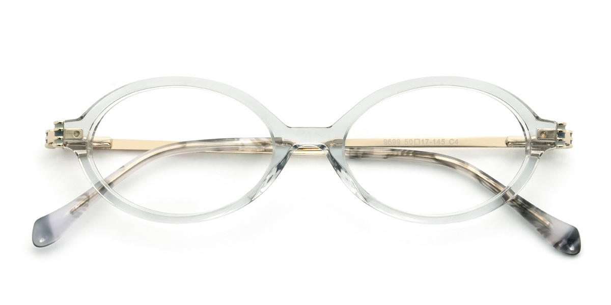 Mint Seraphina Glasses - Oval Glasses