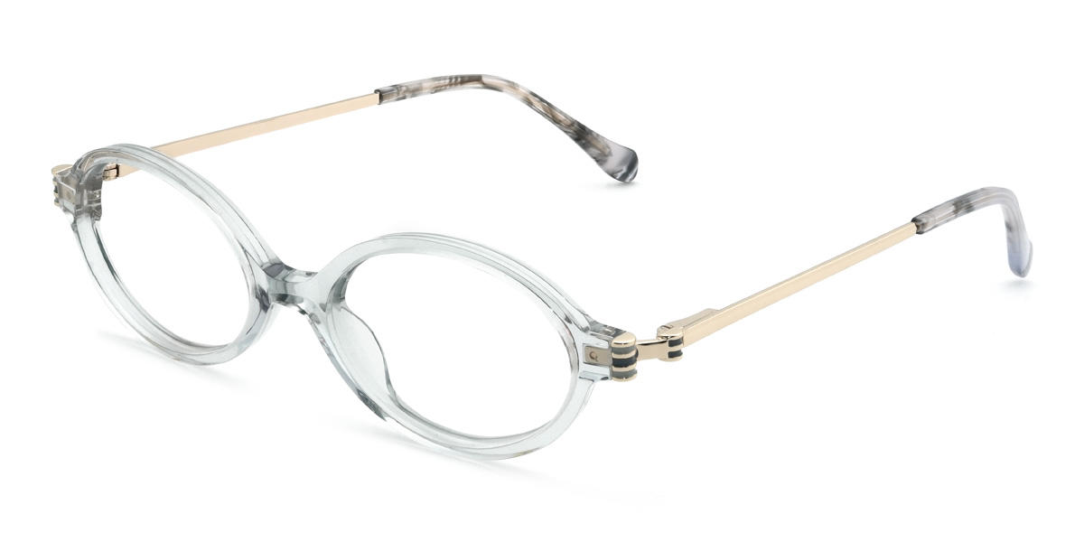 Mint Seraphina Glasses - Oval Glasses