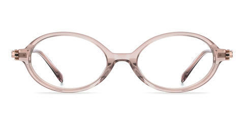Pink Seraphina - Oval Glasses