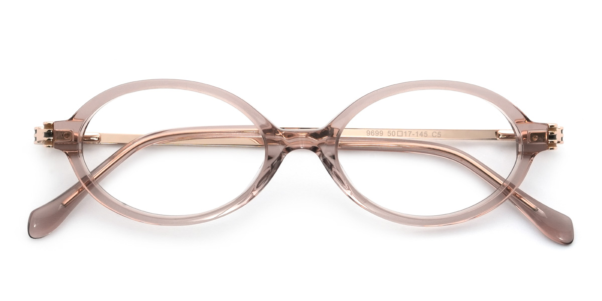 Pink Seraphina Glasses - Oval Glasses