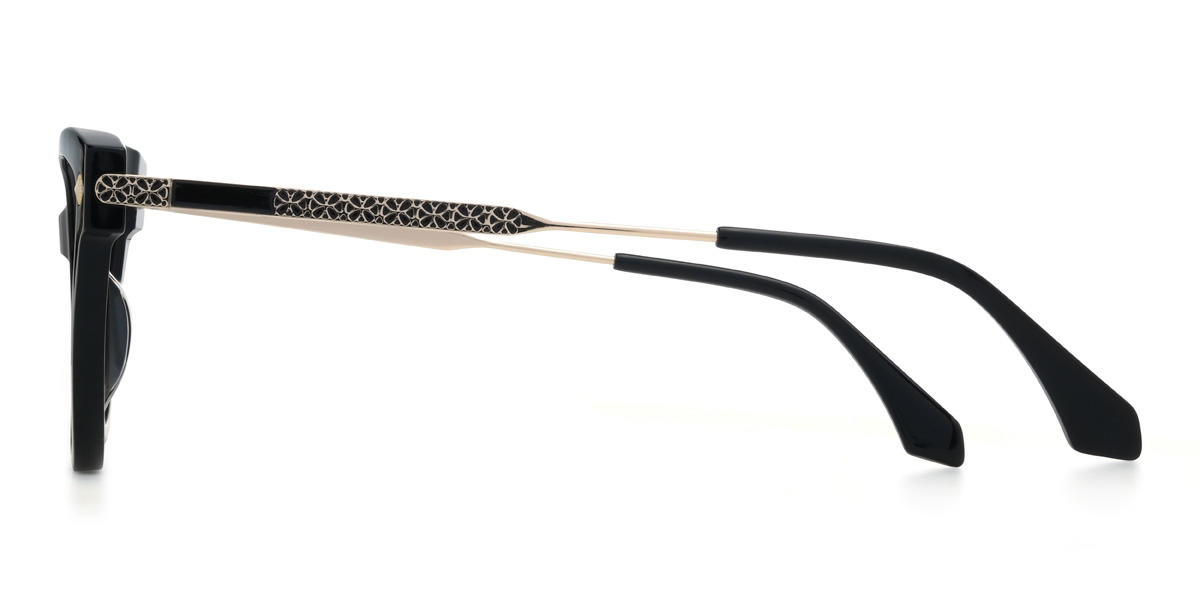 Black Soraya Glasses - Cat Eye Glasses