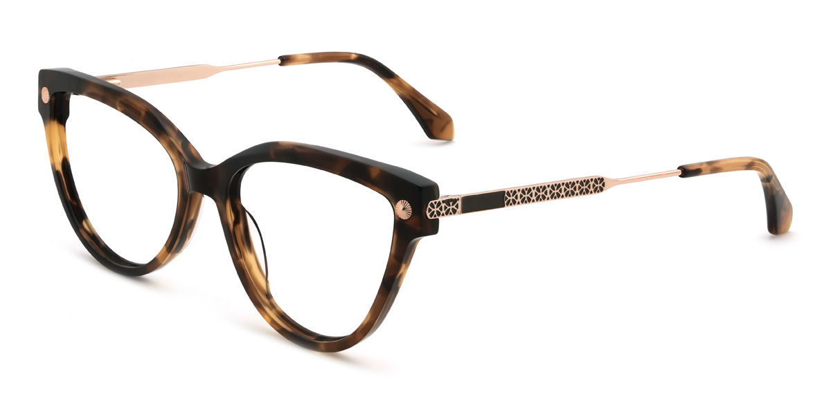 Tortoiseshell Soraya Glasses - Cat Eye Glasses