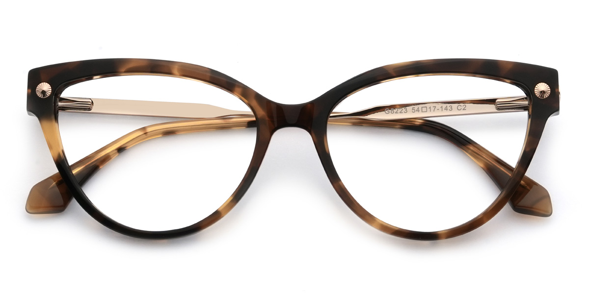 Tortoiseshell Soraya Glasses - Cat Eye Glasses