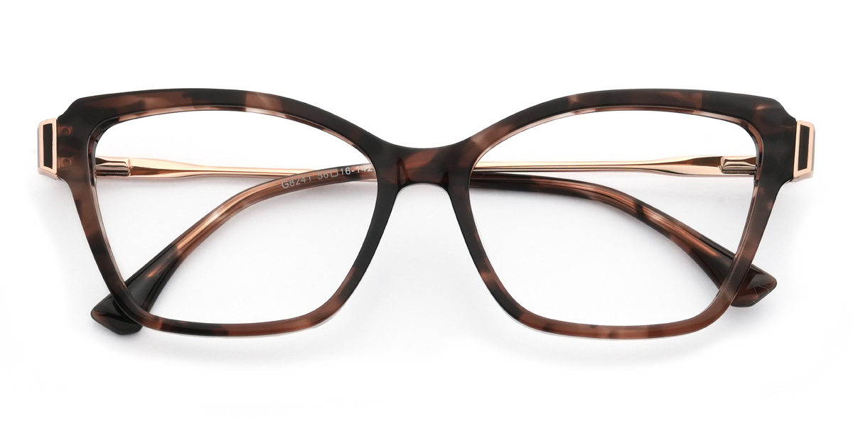 Brown Tortoiseshell Roselyn Glasses - Cat Eye Glasses