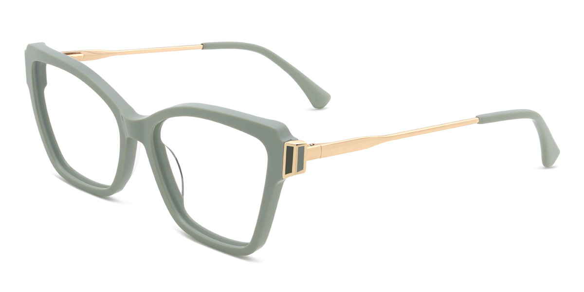Green Roselyn Glasses - Cat Eye Glasses