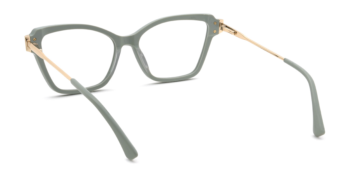 Green Roselyn Glasses - Cat Eye Glasses
