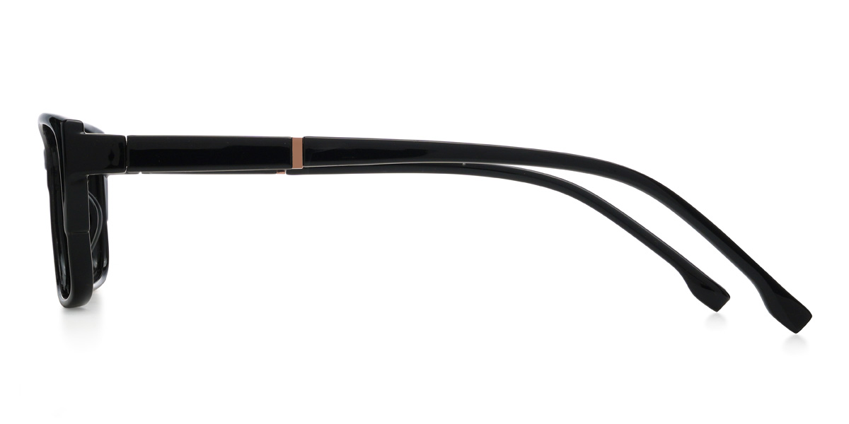 Black Achilles Glasses - Rectangle Glasses