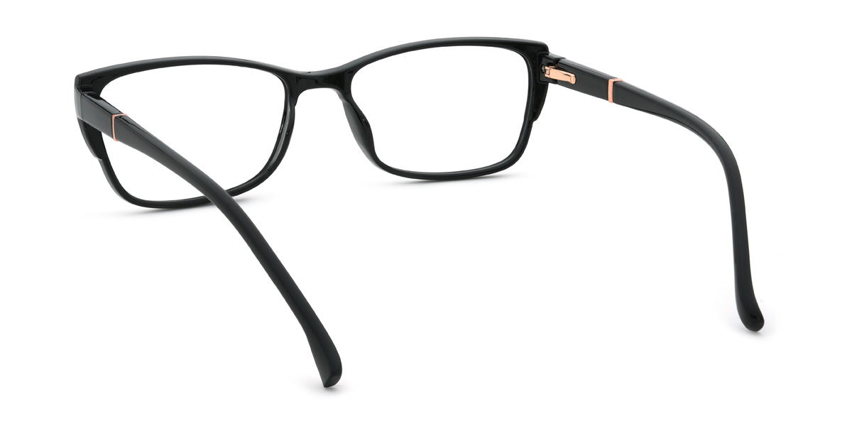 Black Achilles Glasses - Rectangle Glasses