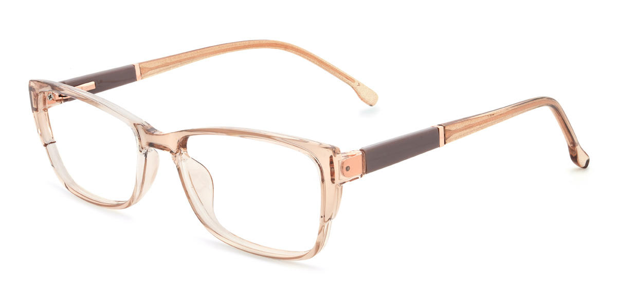 Orange Achilles Glasses - Rectangle Glasses
