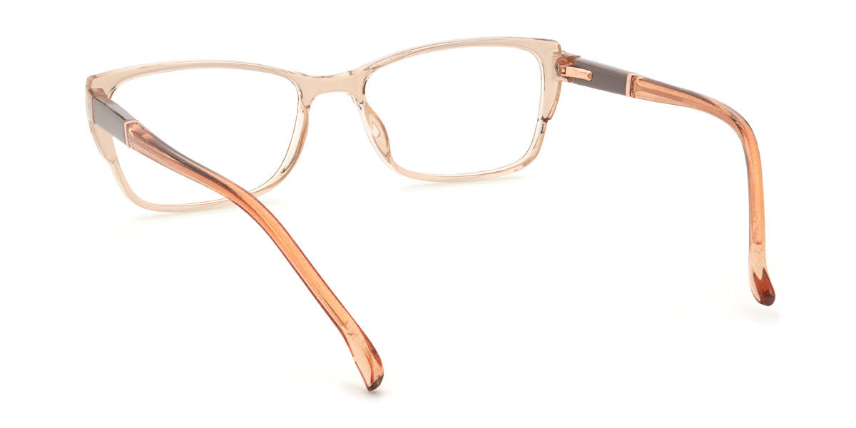 Orange Achilles Glasses - Rectangle Glasses