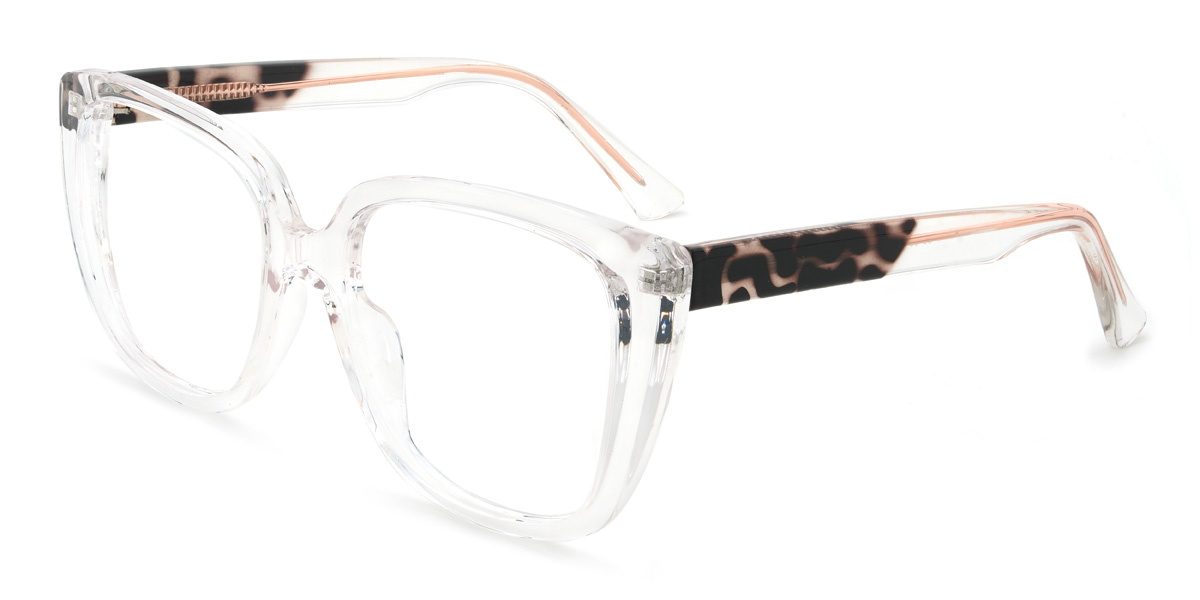 Clear Lamar Glasses - Square Glasses