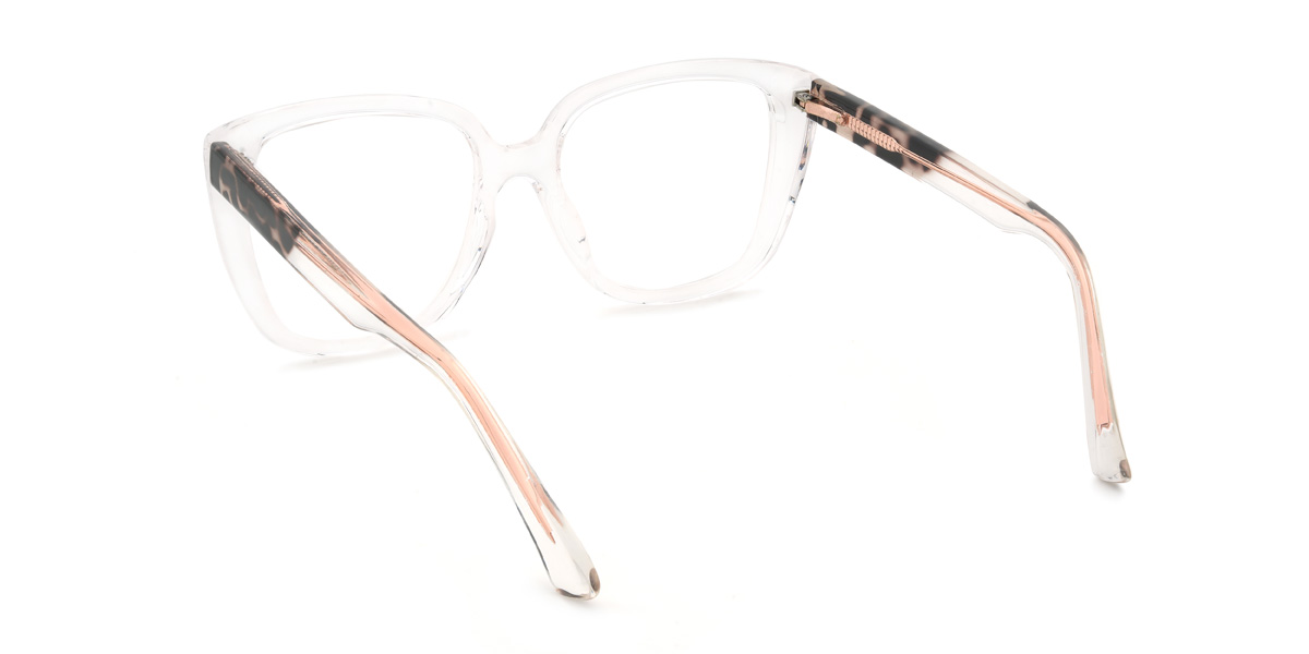 Clear Lamar Glasses - Square Glasses