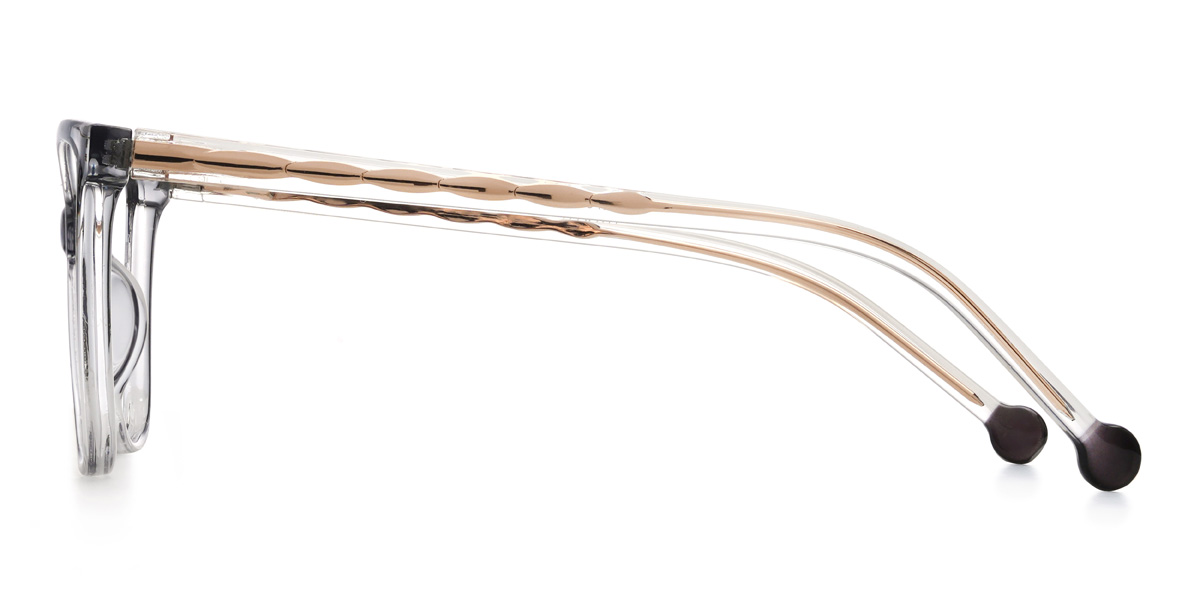 Clear Grey Aaira Glasses - Cat Eye Glasses