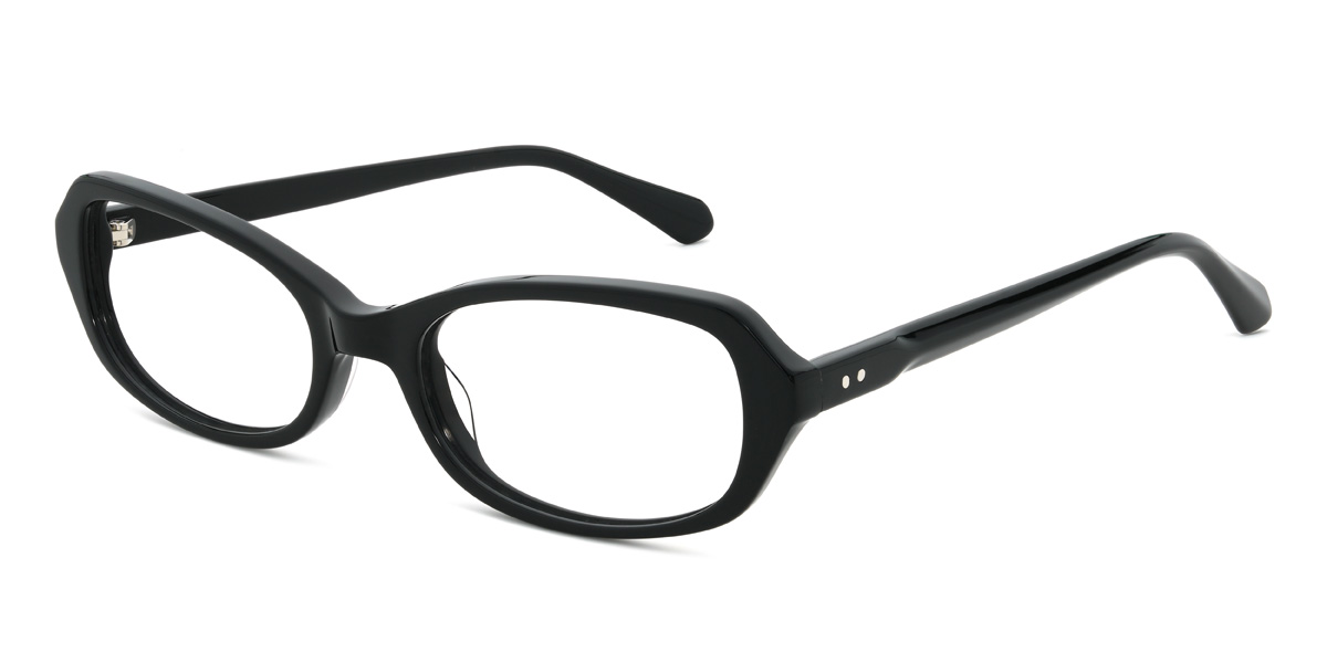 Noir Bernardo Lunettes - Rectangle Glasses