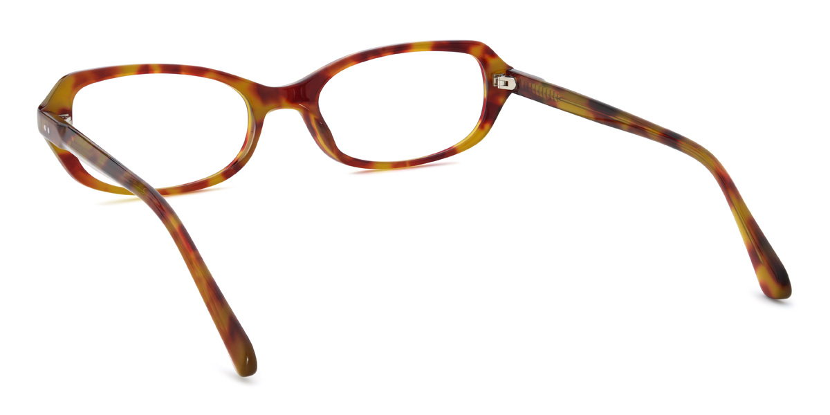 Rot Grün Schildpatt Bernardo Brille - Rectangle Glasses