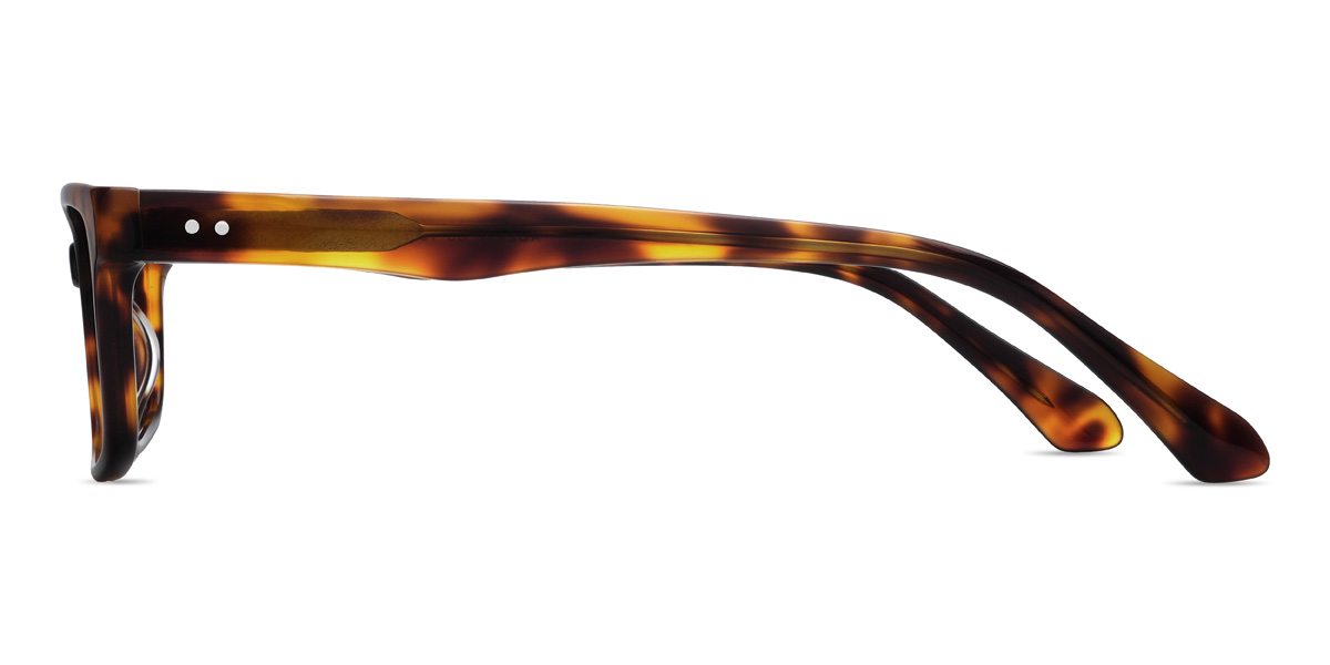 Tortoiseshell Micaiah Glasses - Rectangle Glasses