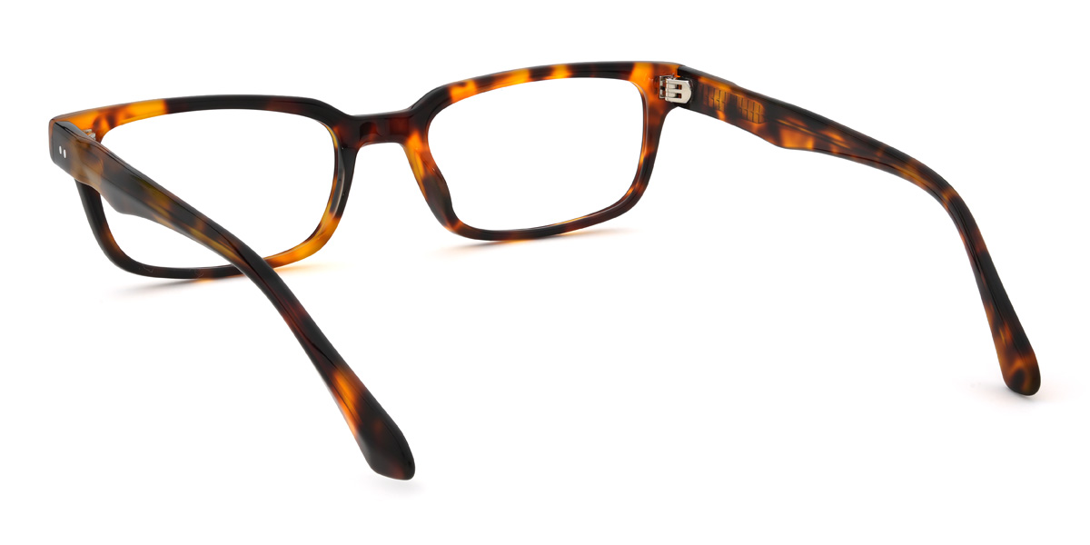 Tortoiseshell Micaiah Glasses - Rectangle Glasses