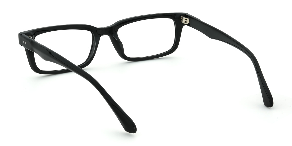 Black Zaira Glasses - Rectangle Glasses