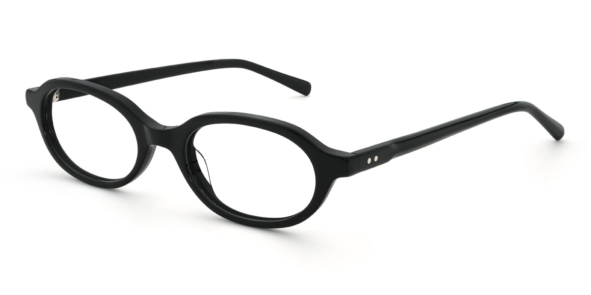 Black Kenan Glasses - Rectangle Glasses