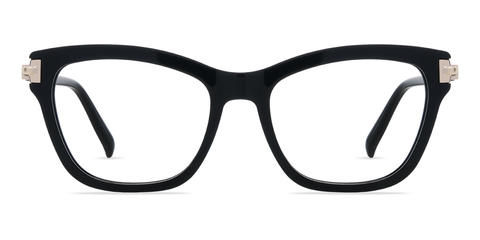 Black Giulia - Cat Eye Glasses