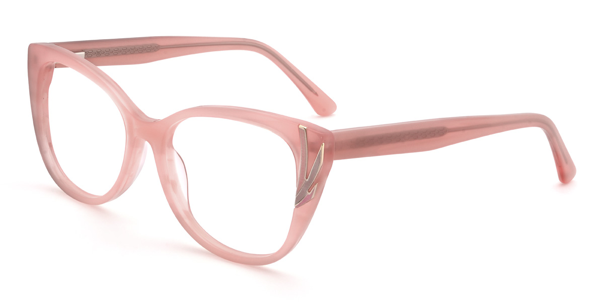 Pink Luisa Glasses - Cat Eye Glasses