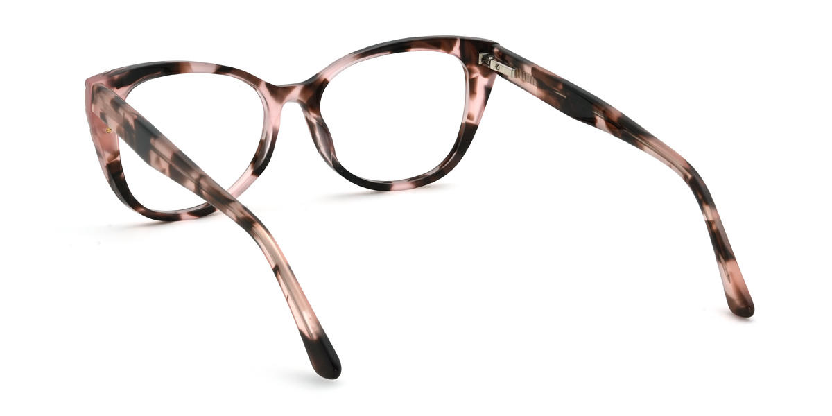 Rózsaszín Teknőcpáncél Luisa Szemüveg - Cat Eye Glasses