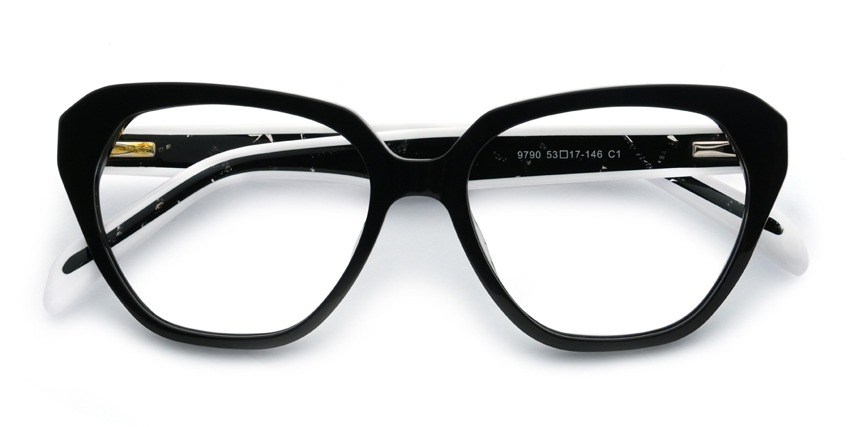 Black Kyleigh Glasses - Cat Eye Glasses