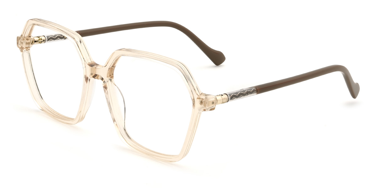 Champagner Leena Brille - Square Glasses