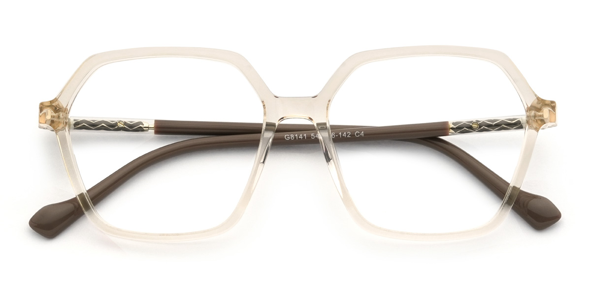 Champagner Leena Brille - Square Glasses