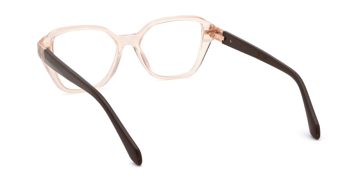 Clair Orange Asaiah Lunettes - Rectangle Glasses