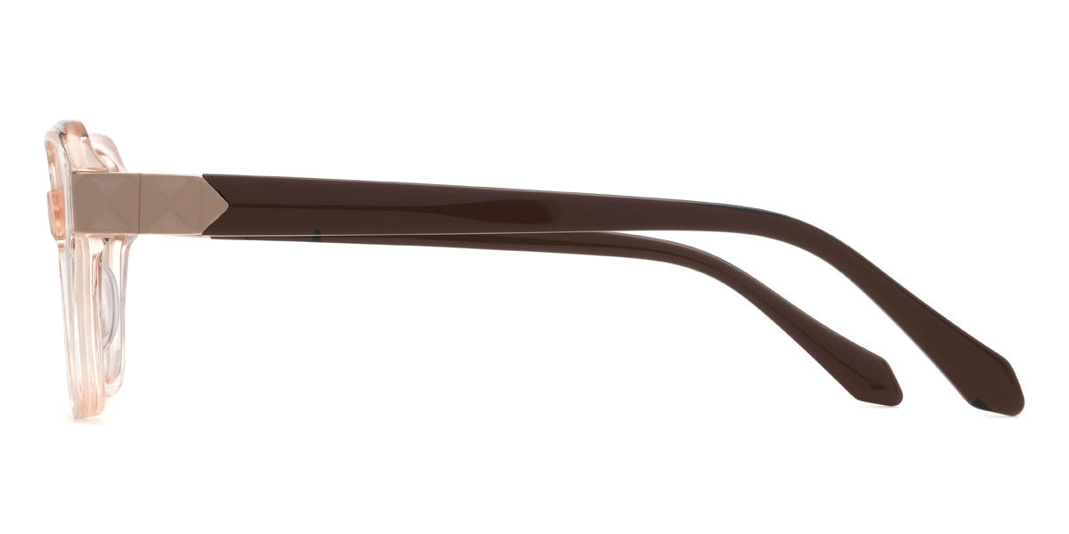 Clair Orange Asaiah Lunettes - Rectangle Glasses