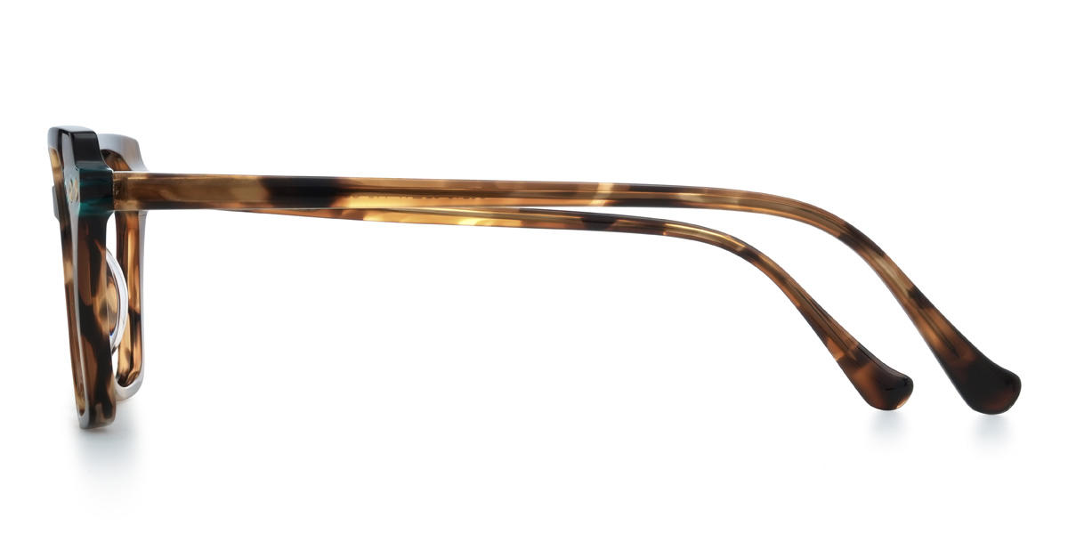 Brown Tortoiseshell Langston Glasses - Rectangle Glasses