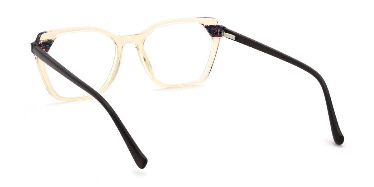 Champagne Langston Glasses - Rectangle Glasses