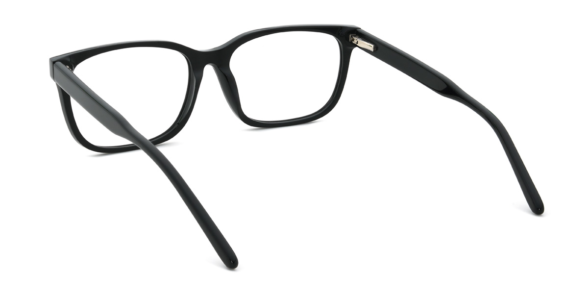 Black Syncere Glasses - Rectangle Glasses