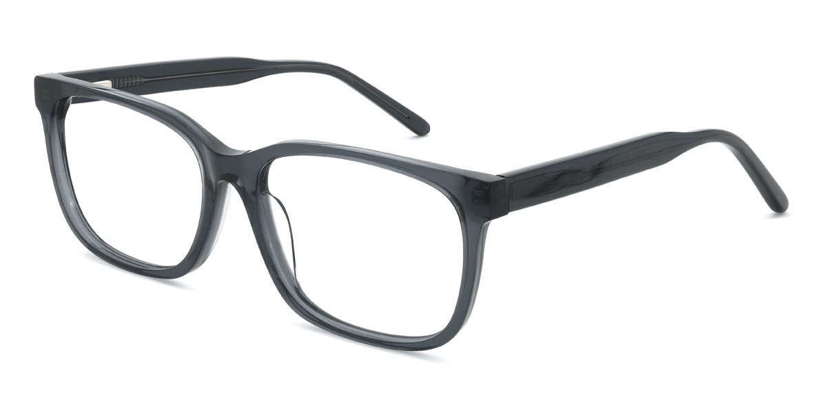 Cinza Syncere Óculos - Rectangle Glasses