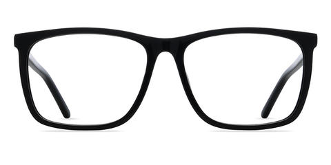 Black Cedric - Rectangle Glasses