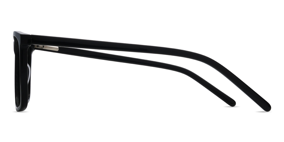 Black Cedric Glasses - Rectangle Glasses
