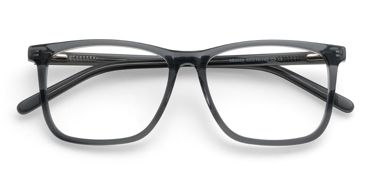 Gris Cedric Gafas - Rectangle Glasses