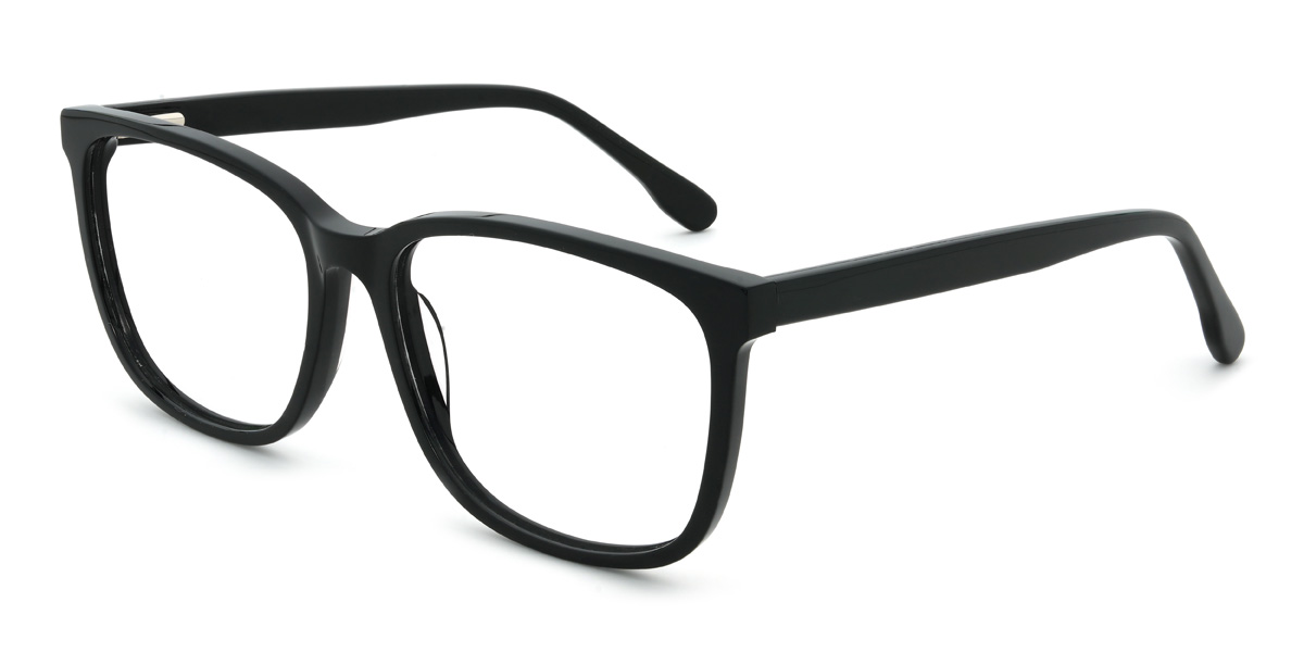 Čierny Bentlee Okuliare - Rectangle Glasses