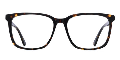 Tortoiseshell Bentlee - Rectangle Glasses