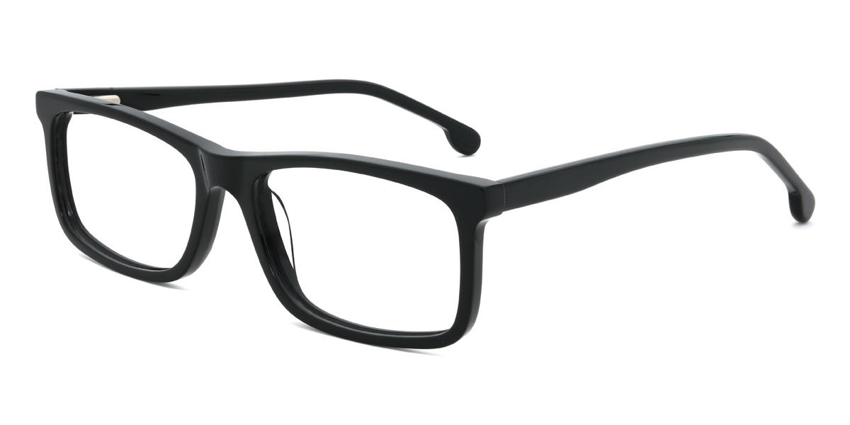 Čierny Tiago Okuliare - Rectangle Glasses