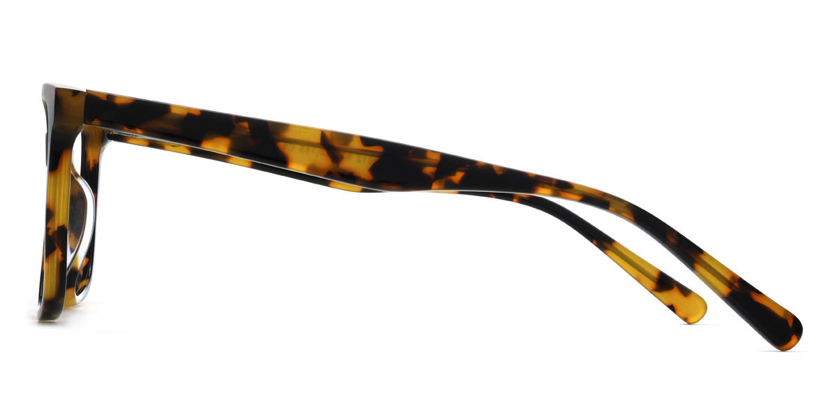Yellow Tortoiseshell Colsen Glasses - Rectangle Glasses